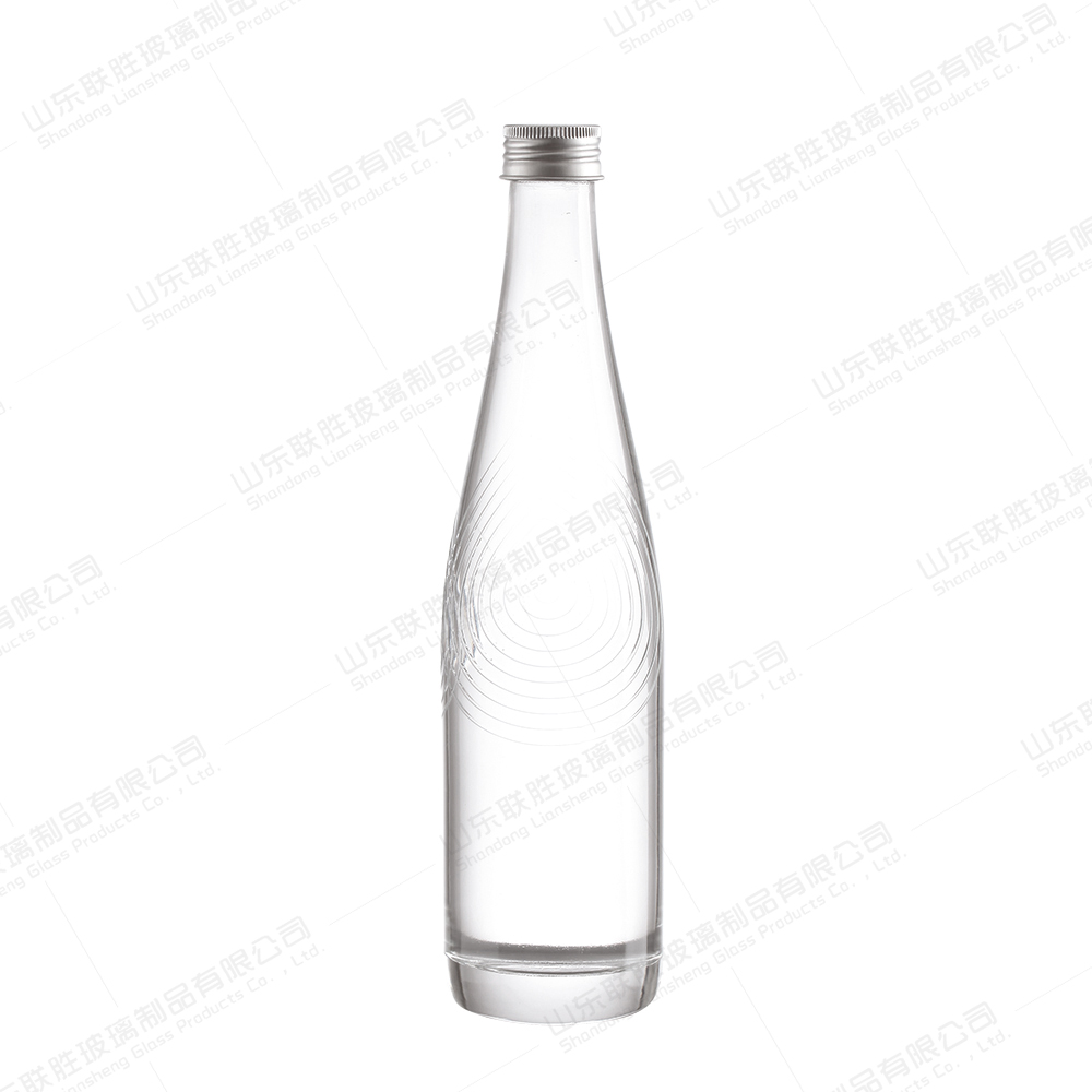 Custom Burgundy Shape 750ml Flint Glass Bottle For Beverage Screen Printing