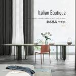 Kitchen Cream 6 Seater Marble Dining Table And Chairs Luxury 6 Seater 100cm