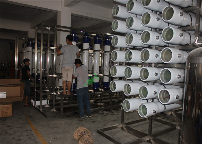 Commercial Reverse Osmosis Water Purification Machine SUS304 Or FRP Frame