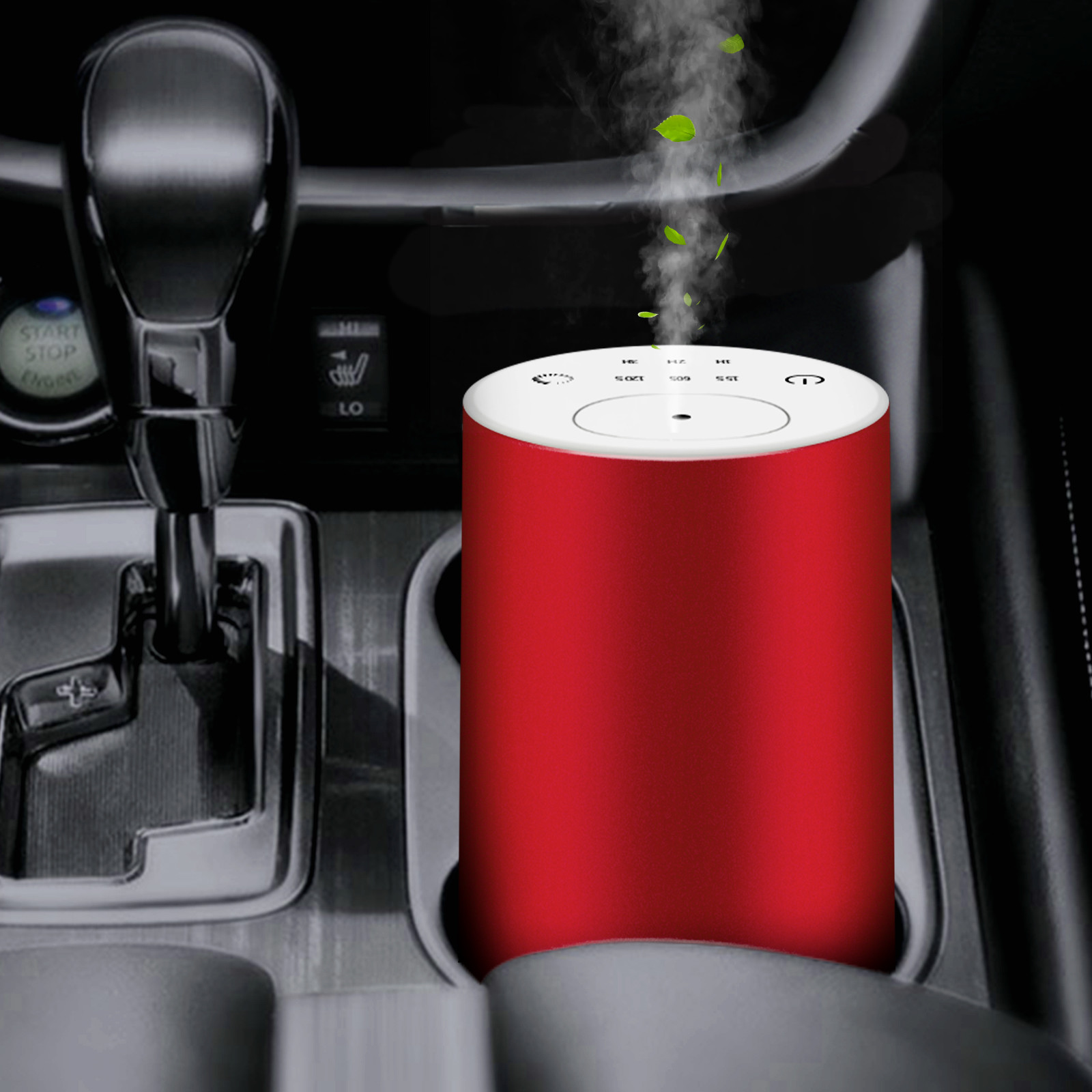 FCC UL KC Car Essential Oil Diffuser 20ml Aluminum Aroma Nebulizer