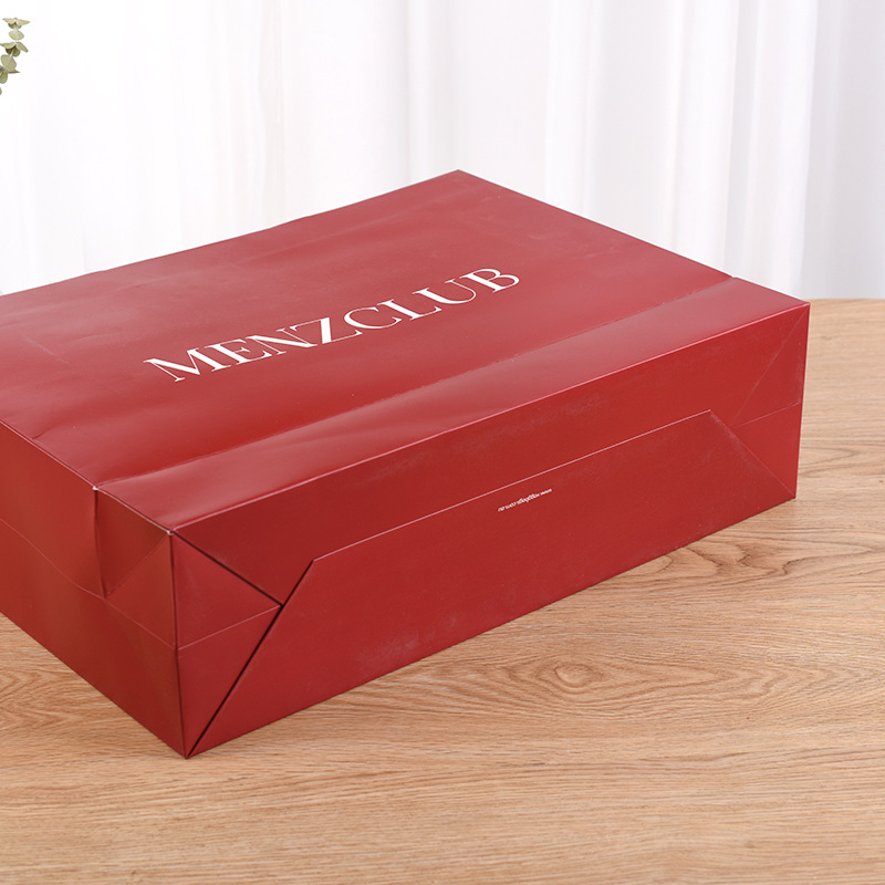 Ultralight Party Kraft Paper Gift Bags With Handles Biodegradable