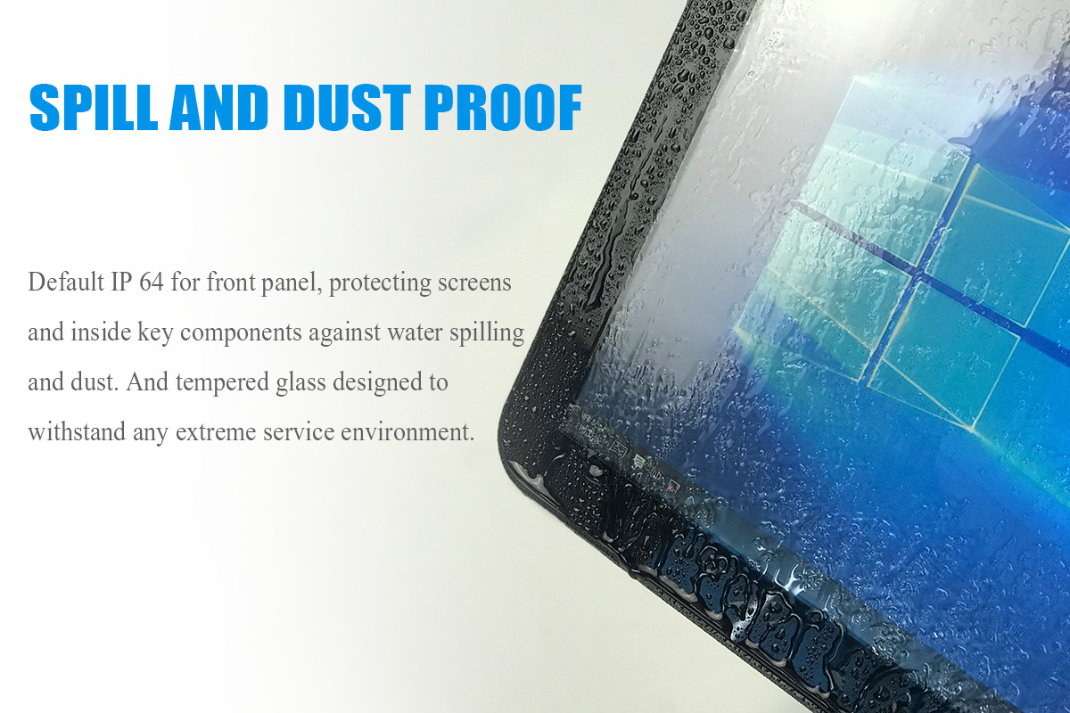FCC 21.5" 250cd/M2 Industrial Touch Screen PC