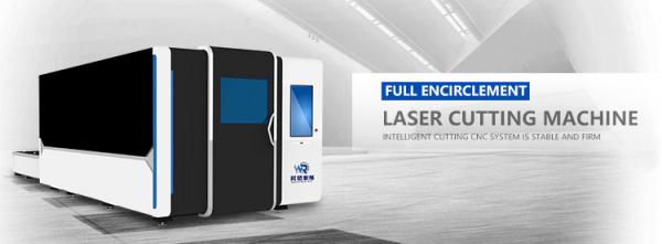 6020 Fully Enclosed Cnc Fiber Laser Cutting Machine 1000w