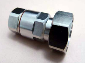 RF connector 4.3-10 male connector clamp type for 1/2" superflex cable low PIM VSWR 1.15 China factory