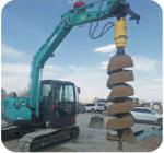 EC120 EC130 EC140 EC210 EC240 Excavator Attachments Hydraulic Earth Auger Drill