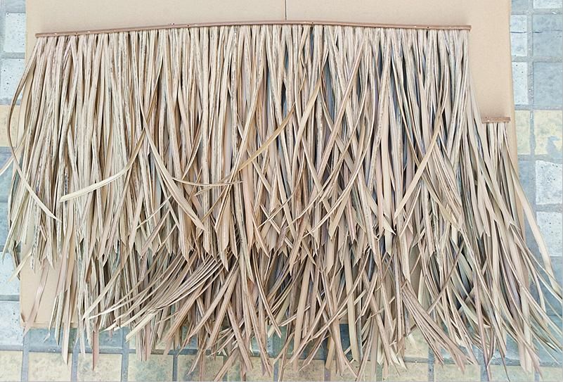 Best Factory Price Fireproof Original Super Long Lifespan Synthetic Artificial Straw Thatch