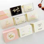 Birthday Wedding 350gsm Kraft Paper Invitation Card With Envelop