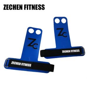 China 2 Mm XL Crossfit Palm Leather Gymnastics Grips For Gym Carbon 2 Holes Fitness Safety wholesale