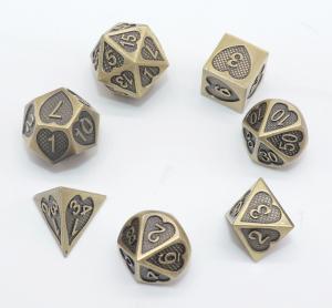China Nontoxic Roleplaying Gaming Dice Set Wear Resistant Lightweight wholesale