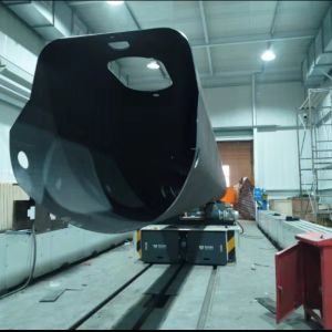 China China Supplier Electric Industry Material Transfer Cart Moving on Rail wholesale