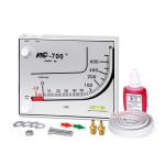 Aquaculture Red Oil Manometer 190*150*32MM Negative Pressure Meter