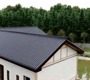 China 1100N Carrying Performance Double Roman Roof Tiles with High Durability Manufactured on sale