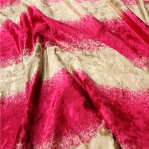 China Professional Warm Crushed Velvet Fabric Customized Width For Curtain wholesale
