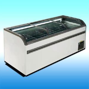 China Static Cooling Glass Door Chest Freezer wholesale