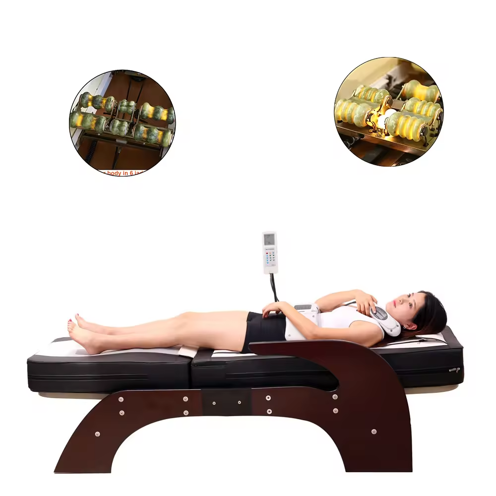 Therapy Thermal Body Jade Massage Mattress Infrared Jade Roller Massage Bed