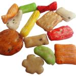 Crunchy Oriental Rice Cracker Mix Palm Oil Healthy Grain Snacks