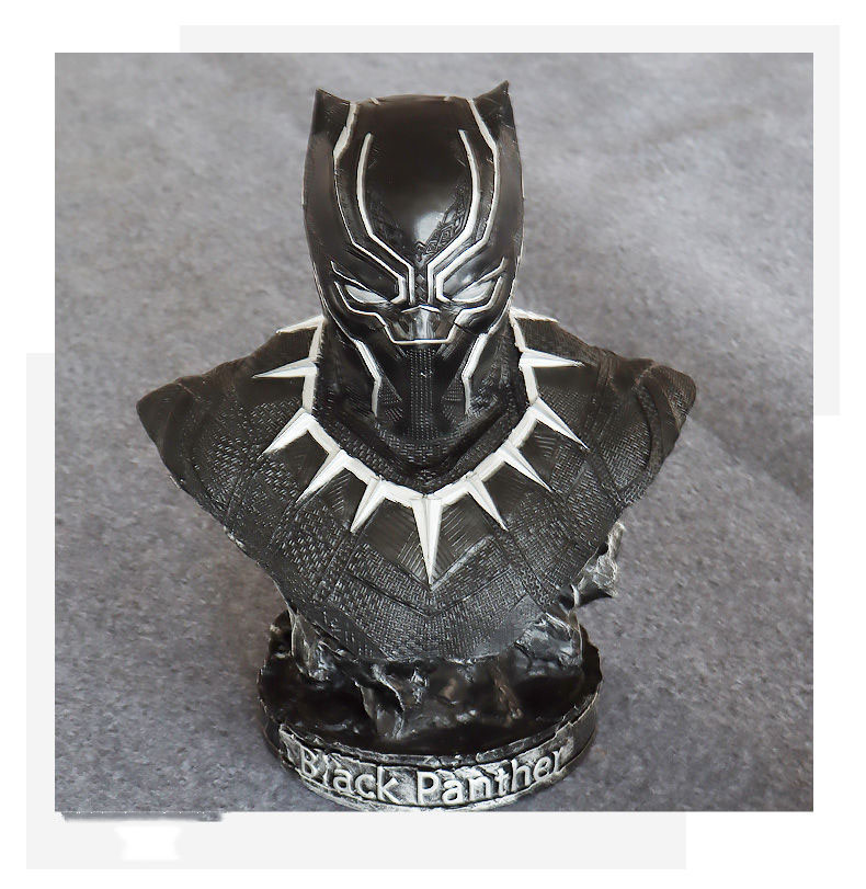 Large Marvel Resin Statue Home Desktop Decoration Ornament for 12 y Completion Degree