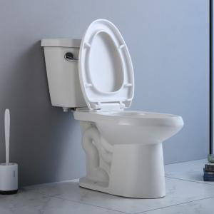 China Jacuzzi Two Piece Ada Toilet Single Flush Siphonic 1000G MAP wholesale