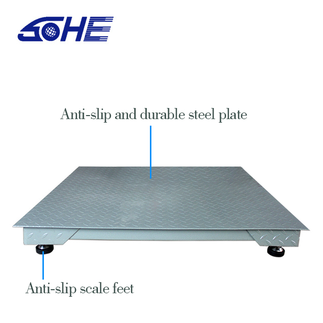 Customized OEM Support Wireless Industrial Electronic Floor Scale with High Precision Load Cell