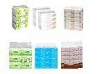 6bags/Row Tissue Paper Packing Machine , 180D Flip Wet Wipes Packaging Machine