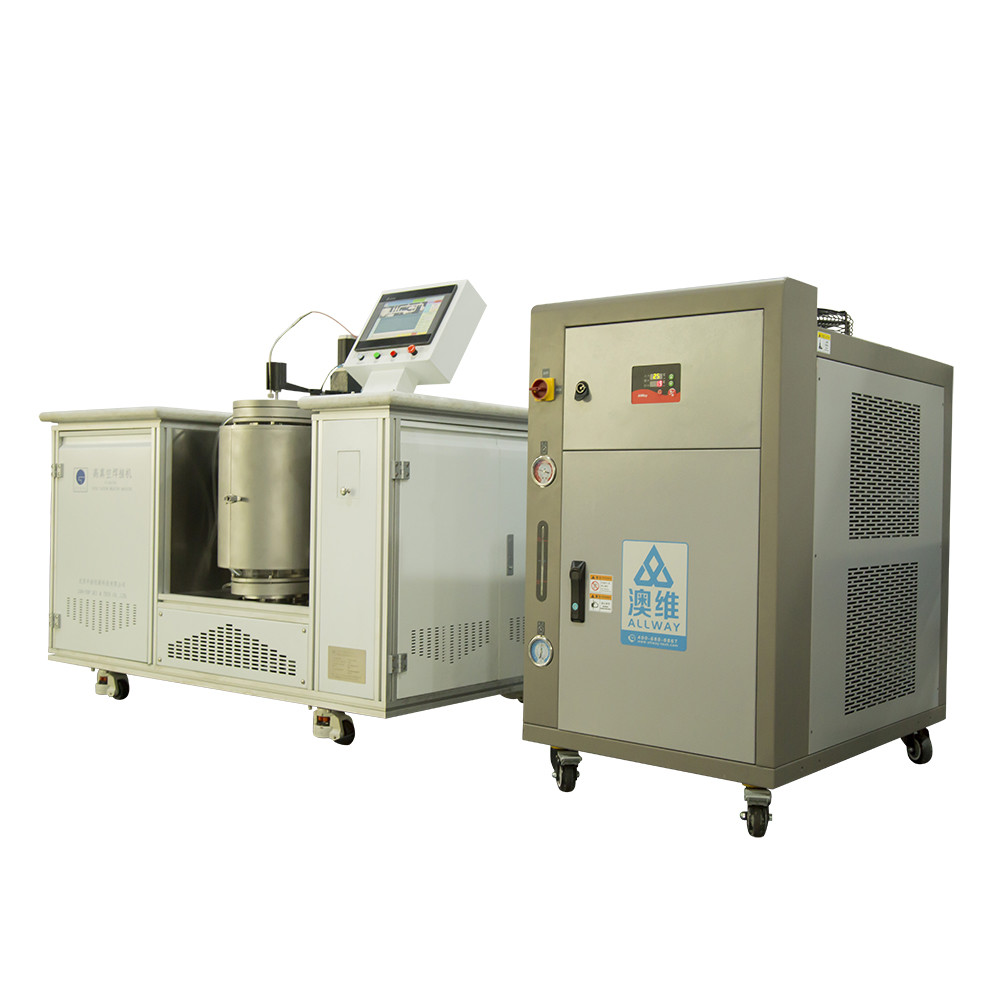 Quartz Glass Tube Vacuum Brazing Machine Chilling Water Cooling Max Temperature 950°
