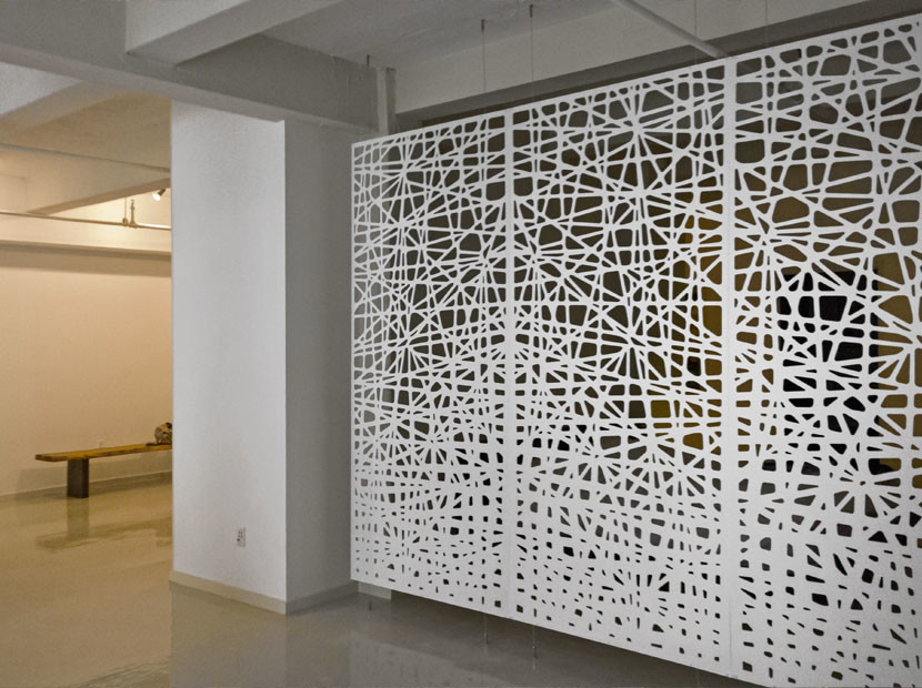 Powder Coating Aluminum Perforated Panels For Column Cover/Cladding