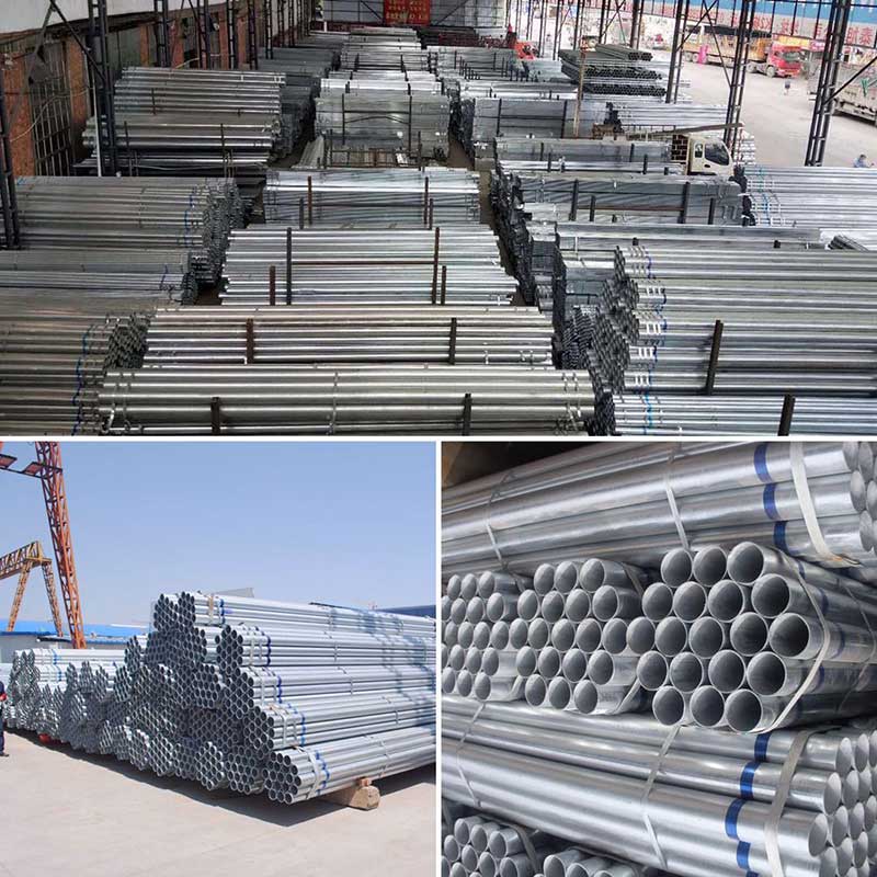 Dongmeng DN50 2 Inch Galvanized Pipe 10ft 20ft GB ASTM Cold Rolled