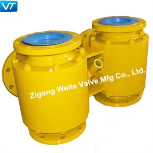 China ASME Flange Floating Ball Valve wholesale