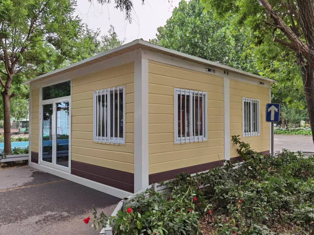 Prefabricated Expandable Flat Pack Container House 40ft Light Steel Frame