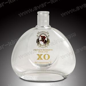 China 750 ML Oval Glass Liquor Bottles wholesale