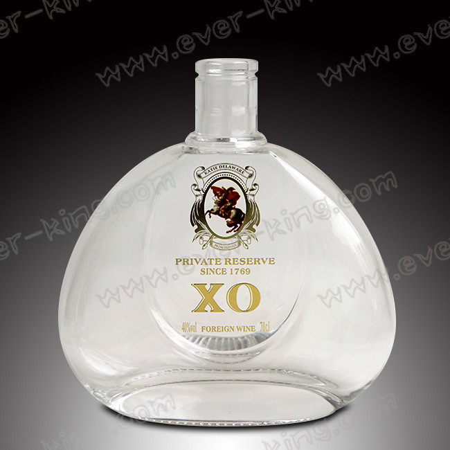 OEM ODM Glass Wall 5mm Cool Alcohol Bottles For Spirits