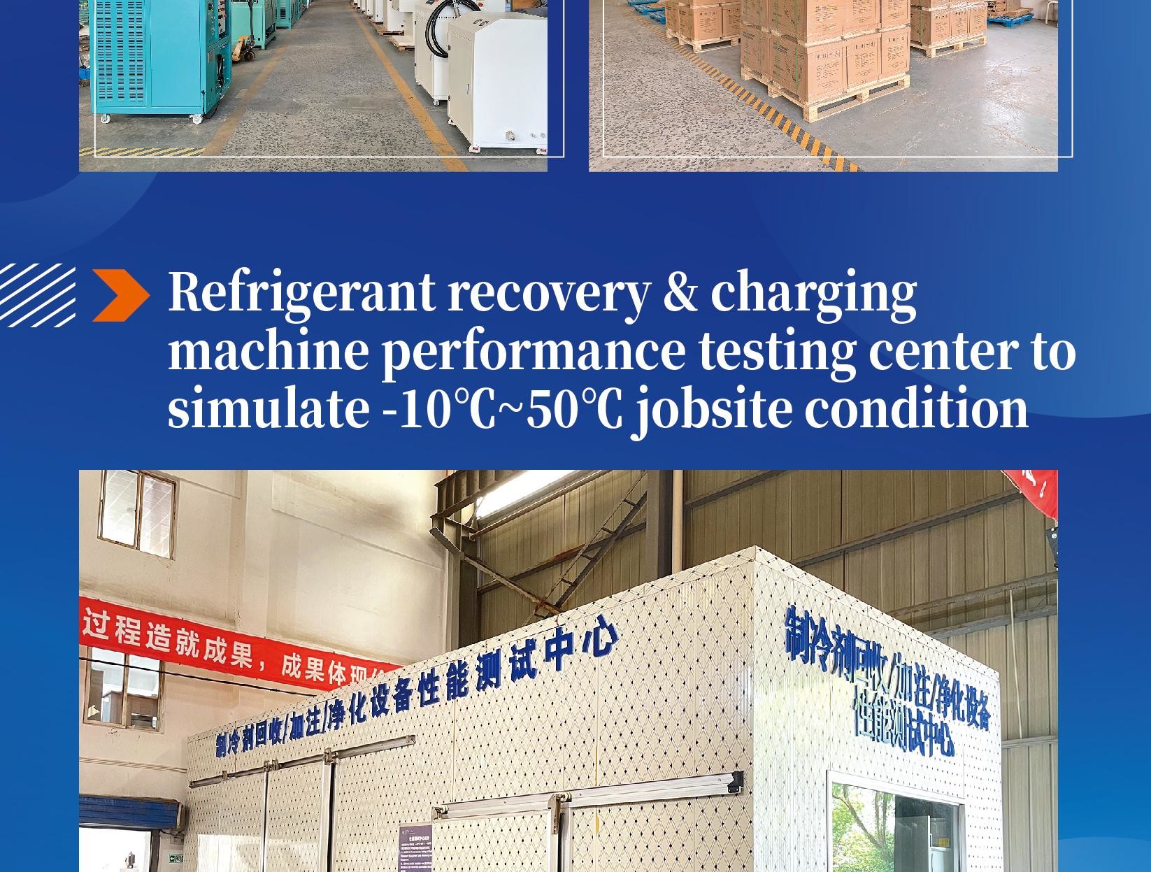 Hydrocarbon R290 R600a Refrigerant Recovery Charging Machine Vapor Recovery Unit Ac Gas Charging Station