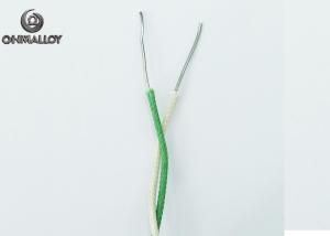 China Multi Strands Thermocouple Cable Stainless Shield Silica Fiber Insulation Rubber Electric Wire wholesale