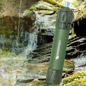 China Personal Water Filter Straw Outdoor Portable Filtration Emergency Survival Gear wholesale