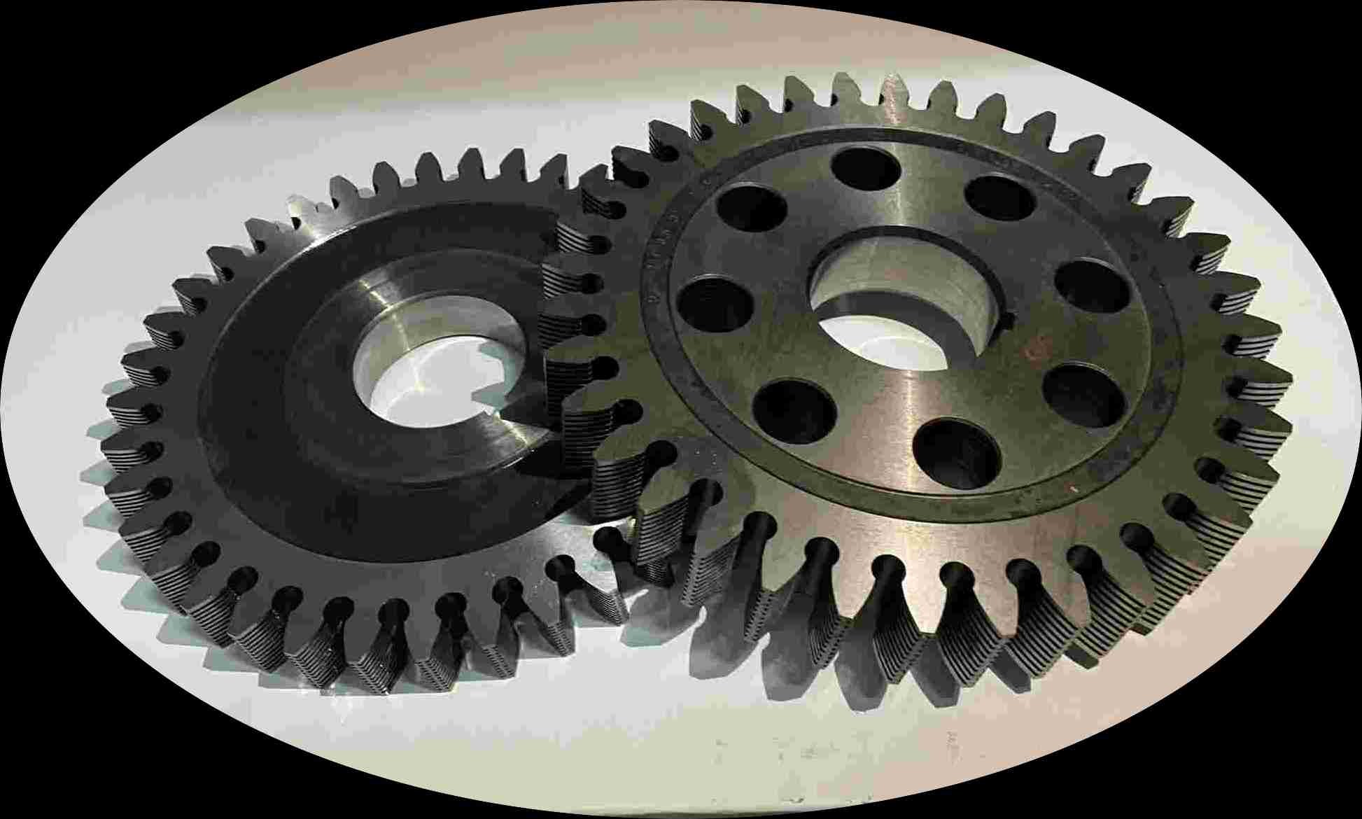 External Tooth Involute Gear Shaper Cutters M0.8 - M14 Modulus