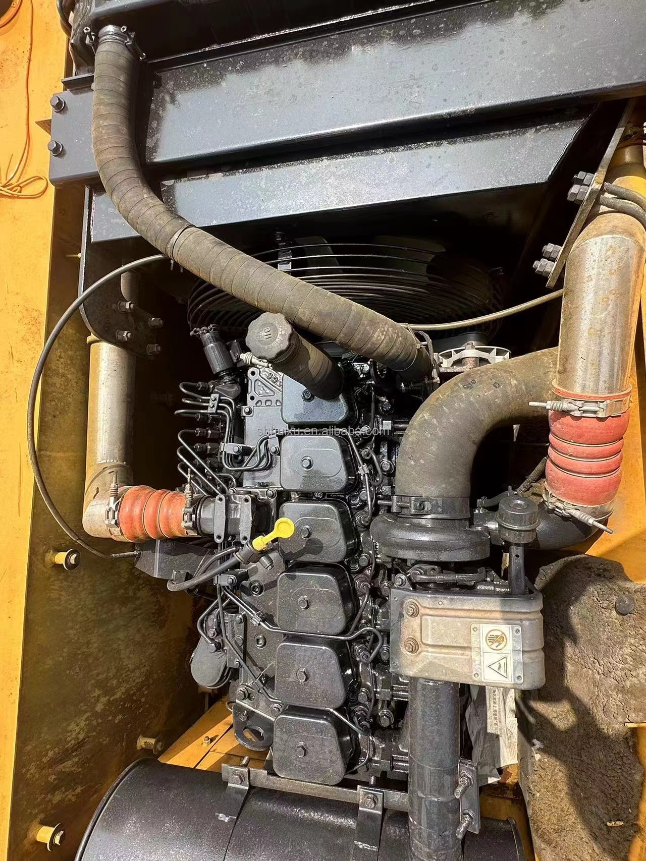 21000kg Used Hyundai Wheel Excavator Second Hand Excavator Hyundai 210-7