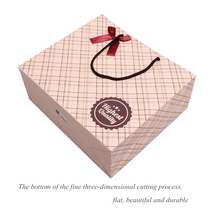 Recycled Wedding Kraft Paper Gift Bags With Handles Printable