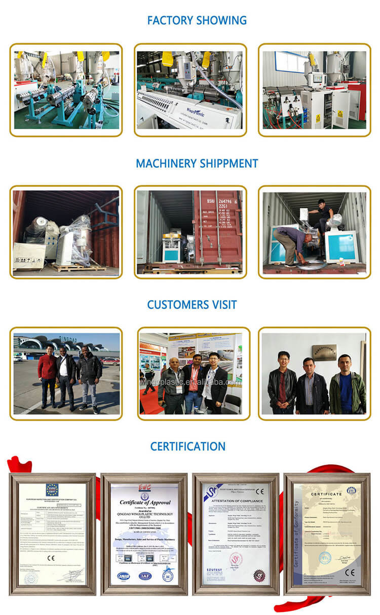 Plastic PVC Rigid Pipe Manufacturing Machine Price pvc pipe making machine