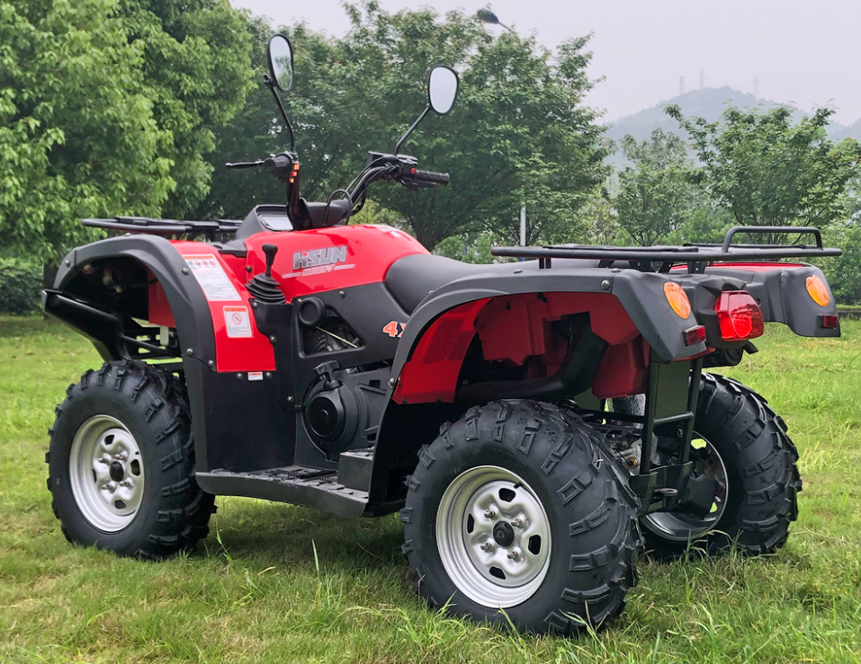 ATV Hisun 400cc ATV with Four-Drive Shaft Efi Single Cylinder Water Cooled Engine 400cc