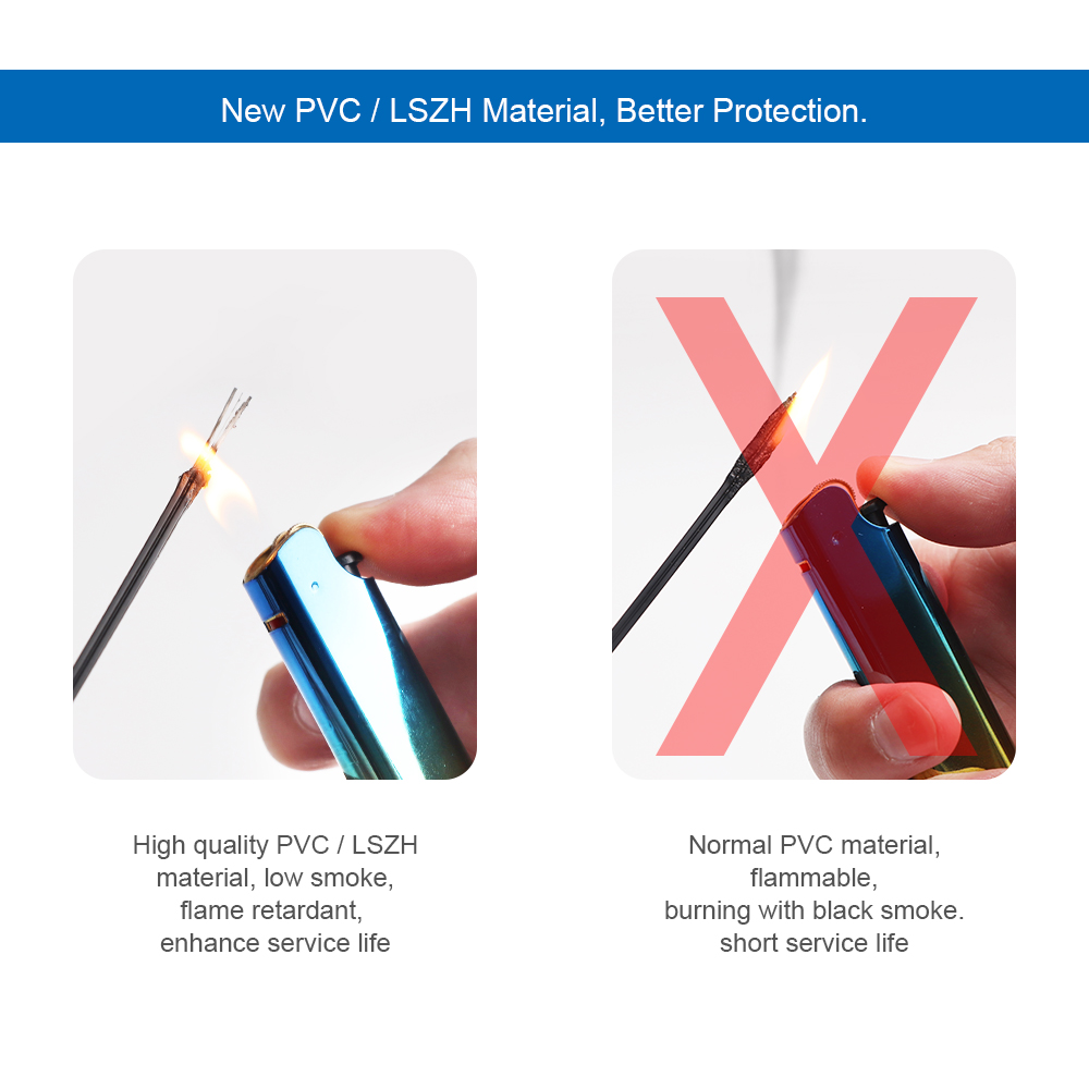 GJXH GJXCH 1,2,4,6,8,12 Cores FTTH flat indoor/outdoor fiber optic cable Drop Cable