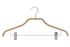 China Betterall Bamboo Heavy Duty Clothes Clothing Type Non Slip Plywood Hanger wholesale