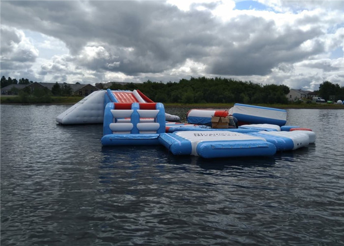 Commercial Grade Lake Inflatable Floating Water Park For Entertainment