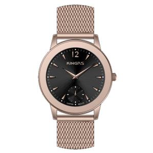 China 5ATM Exchange Band Stainless Steel Wrist Watch Luxury Chronograph Mesh Band wholesale