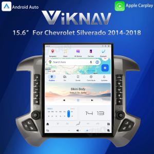 China Viknav 15.6 inch Large Screen Car Radio For Chevrolet Silverado / GMC SIERRA 2014-2018 Android Head Unit Wireless Carpaly GPS Navigation Multimedia wholesale