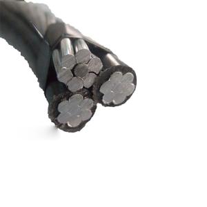 China Quadruplex Service Drop IEC60502 Aerial Bundled Cable wholesale