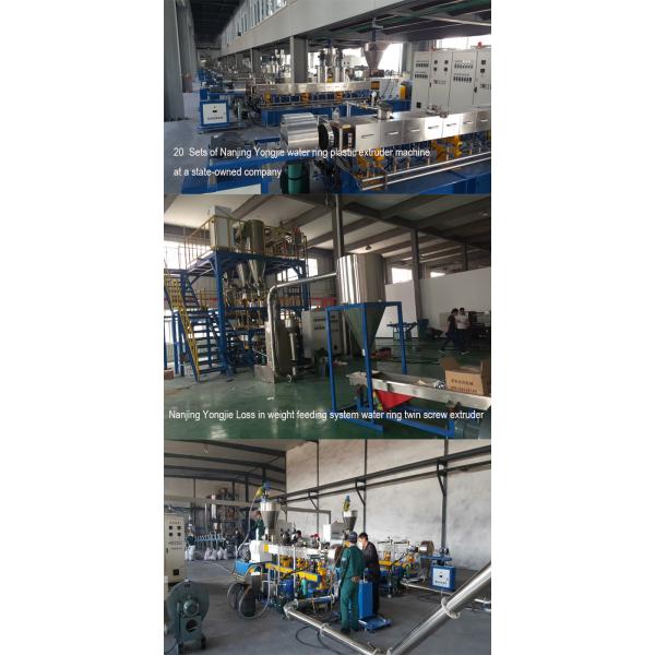 Nanjing PET Plastic Recycling Machine Granules Making Machine Pet Pellet Making Machine
