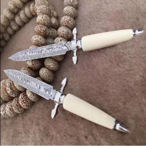 Quality Customized Tactical Hunting Knife Utility Camping Knife With Teeth Handle for sale