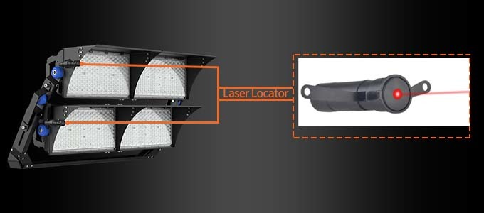 Super Bright Athletic Field Lighting 1500W Led Sport Lighting For Industrial Illumination