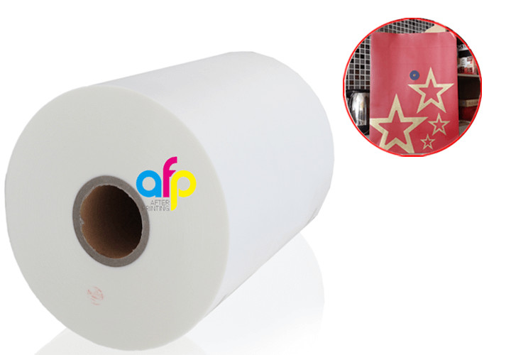 18 / 20 / 22 / 25 micron BOPP Soft Touch Lamination Film for Printed Paper