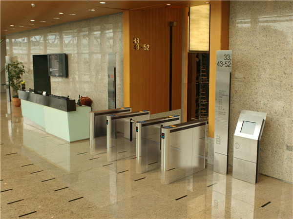 Single Direction Drop Arm Turnstile